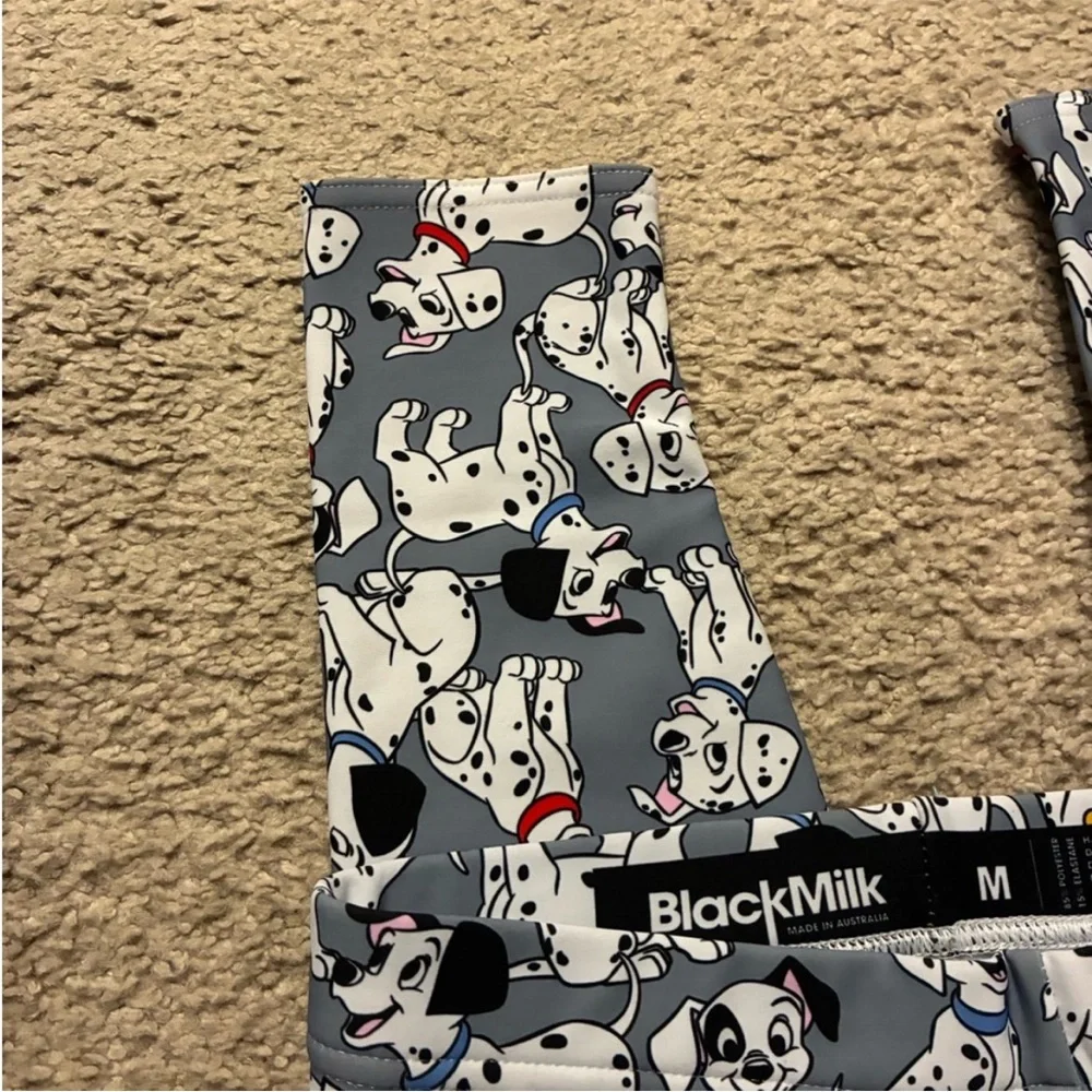 WAS $75 Disney x Blackmilk 101 Dalmatians fleece lined leggings - Picture 7 of 10